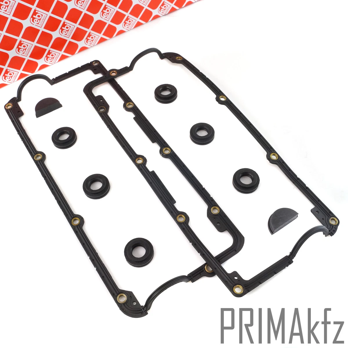 2 FEBI DRMotor Ventildeckeldichtung Satz für AUDI A4 A6 SKODA VW 