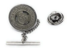 CHICAGO SUBWAY TOKEN TIE TACK / LAPEL PIN