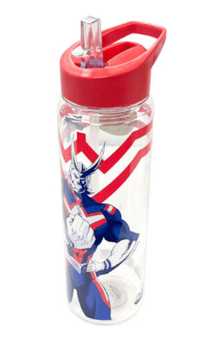 My Hero Academia Water Bottle Toshinori Yagi 14oz NEW Official All Might Design - Picture 3 of 3
