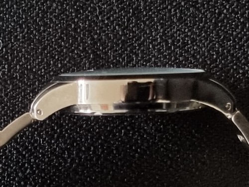 OROLOGIO CRONOGRAFO CONNESSIONE FRANCESE UOMO PROTOTIPO CAMPIONE MANICHINO ACCIAIO INOX - Foto 8 di 10