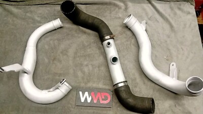 Mitsubishi Lancer Evolution 7 8 9 OEM Intercooler Pipes Vapor Blasted 