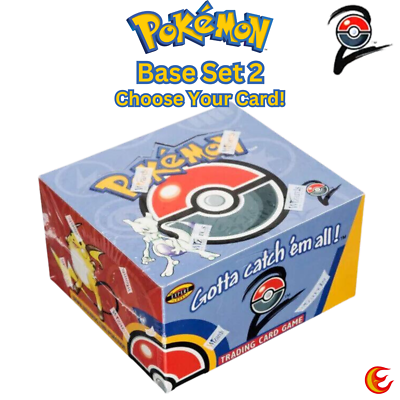 #ad #ad Pokémon Base Set 2 Choose Your Card LP NM 2000 WoTC Wizards of The Coast $49.95