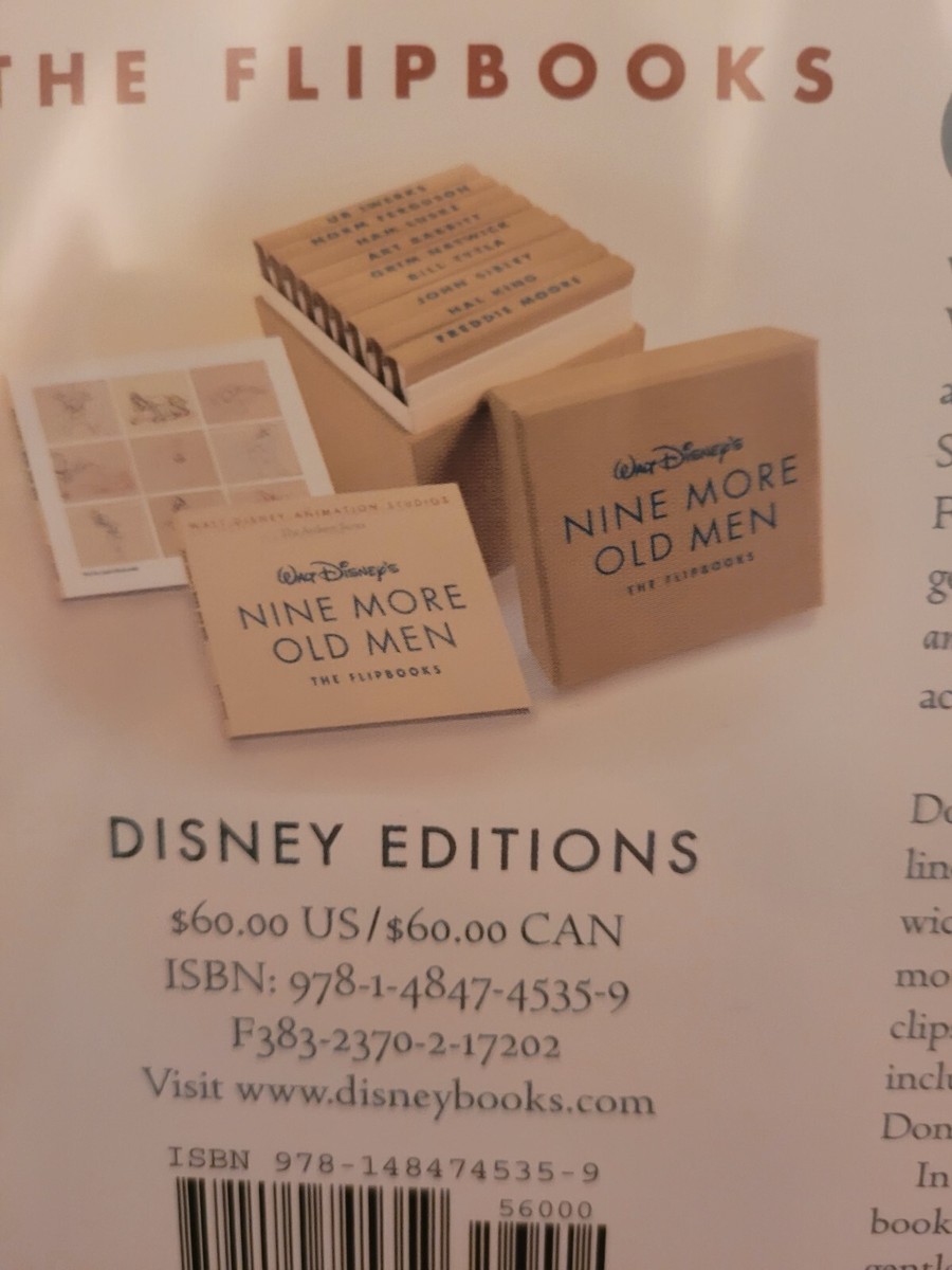 洋書 Disney NINE OLD MEN The Flipbooks Walt Disney's Nine Old Men: The Flipbooks: Docter, Pete