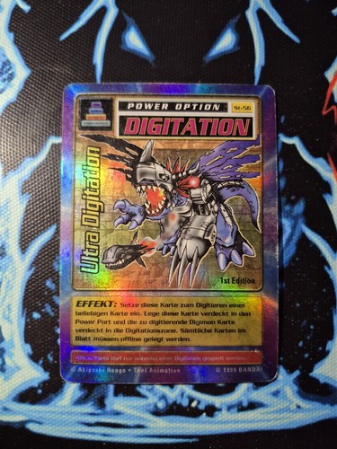 Digimon Digi-Battle TCG Ultra Digitation ST-56 1. Edition Vintage Holo LP - Bild 1 von 3