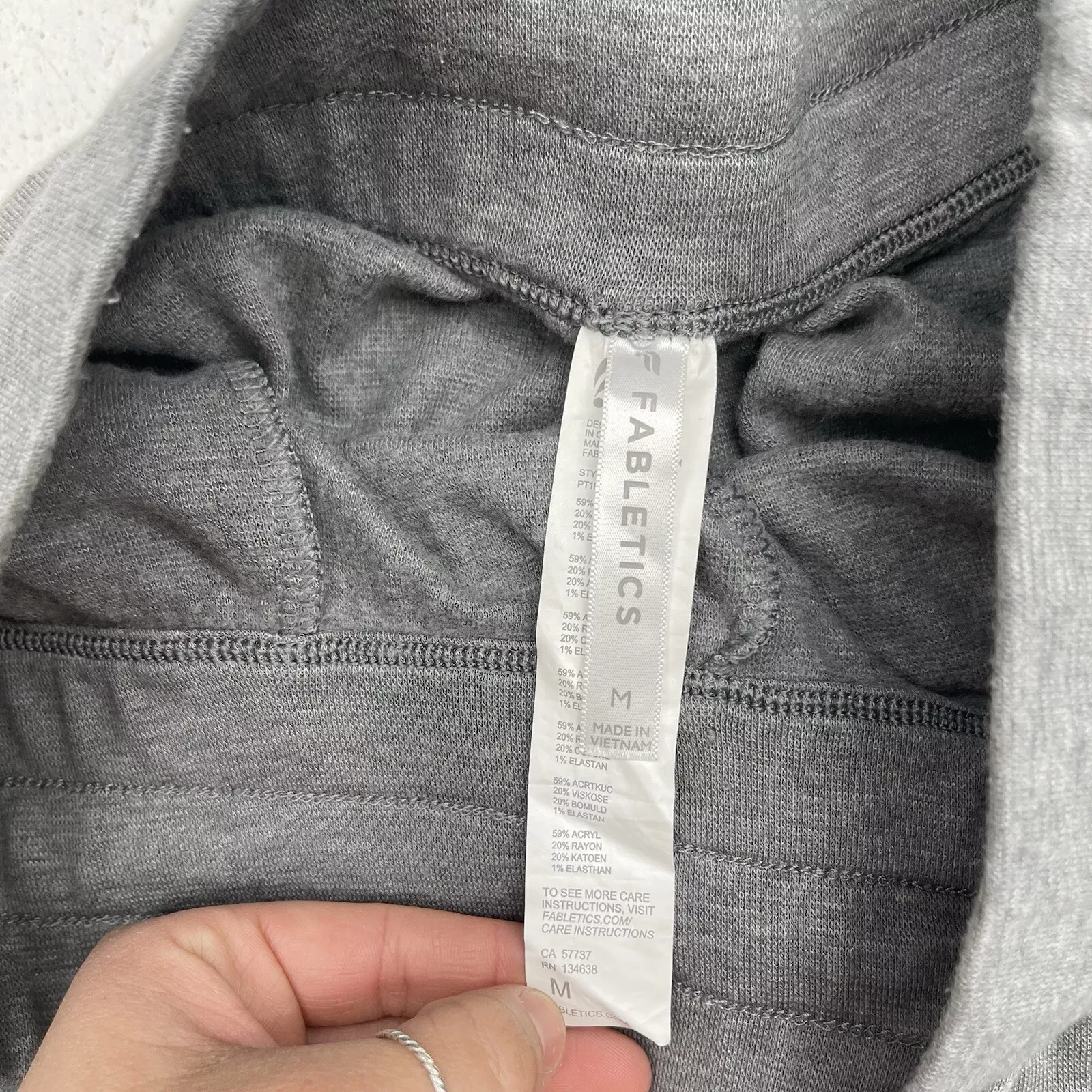 fabletics heidi heather wide leg lounge pants
