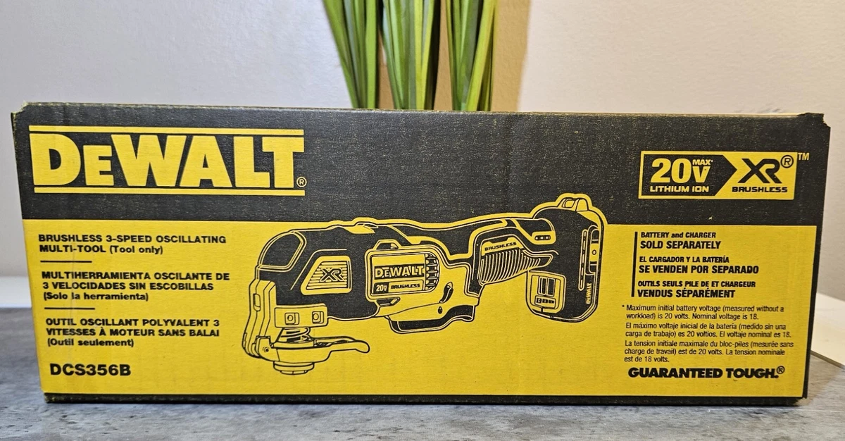 LE MEILLEUR OUTIL MULTIFONCTION OSCILLANT - DEWALT DCS356B 