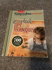 Keepsakes scrapbook Tip  Techiques 2004