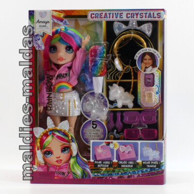 Rainbow High Amaya Raine Creative Crystals Set 121411EUC NEU/OVP Doll Puppe