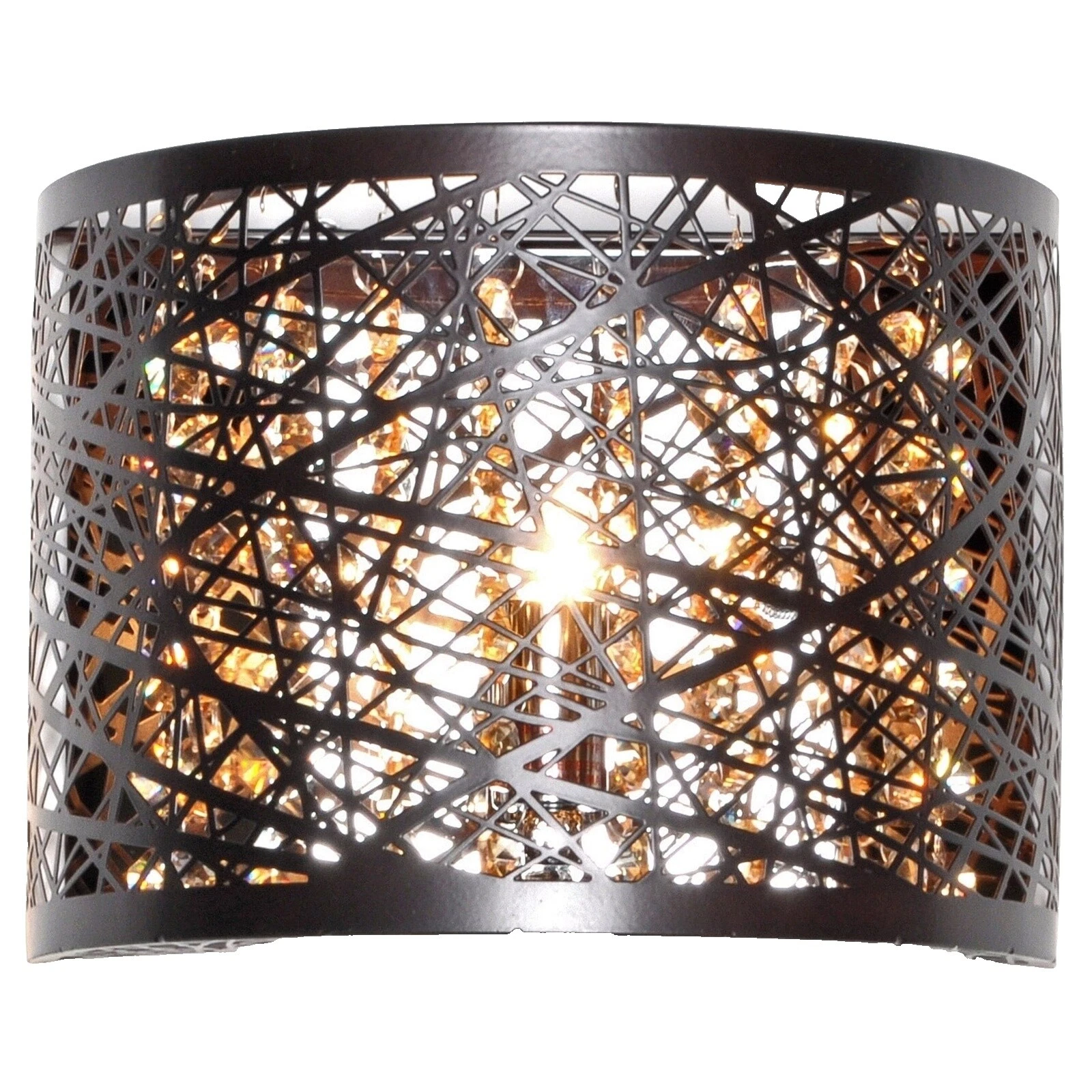 Fabric LED Contemporary Wall Lighting Fixtures