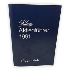 Hoppenstedt Saling Aktienf&uuml;hrer 1991 Aktienhandel Aktien Wertpapierb&ouml;rse Deutsch