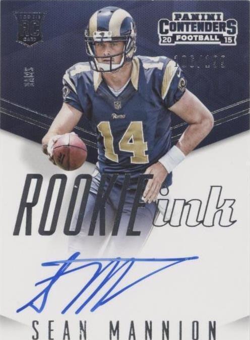 2015 Panini Contenders - Rookie Ink Rps Sean Mannion #INK-SM /199 (AU ...
