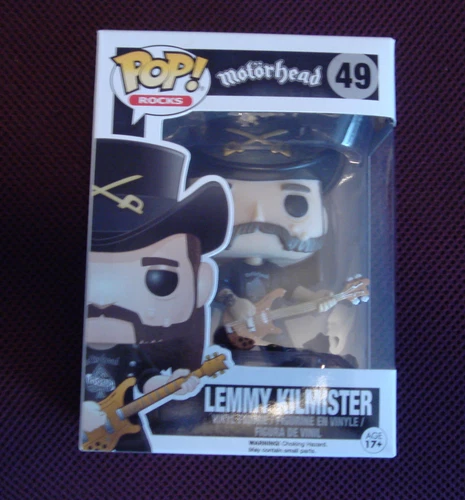 Funko POP Rocks Lemmy Kilmster- Golden 49 Hot Topic Exclusive-Motorhead