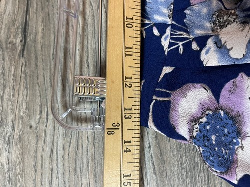 A’GACI WOMENS SKIRT/SHORTS/SKORT ROYAL BLUE FLORAL SIZE SMALL NEW WITH TAGS - Picture 5 of 6