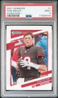 2021 Panini Donruss Tom Brady Variation #1 PSA 9 MINT Tampa Bay Buccaneers