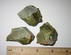 3 SMALL NATURAL ROUGH 1.1"- 1.6" GREEN OPAL CRYSTAL STONE MINERALS  78.5g *3 (GG — photo 7