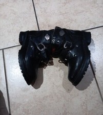Harley Davidson Women's Size 7 Black Motorcycle Boots Stock  81024