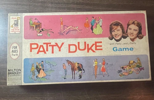 Vintage 1963 Patty Duke Board Game Milton Bradley Amazing condition, complete
