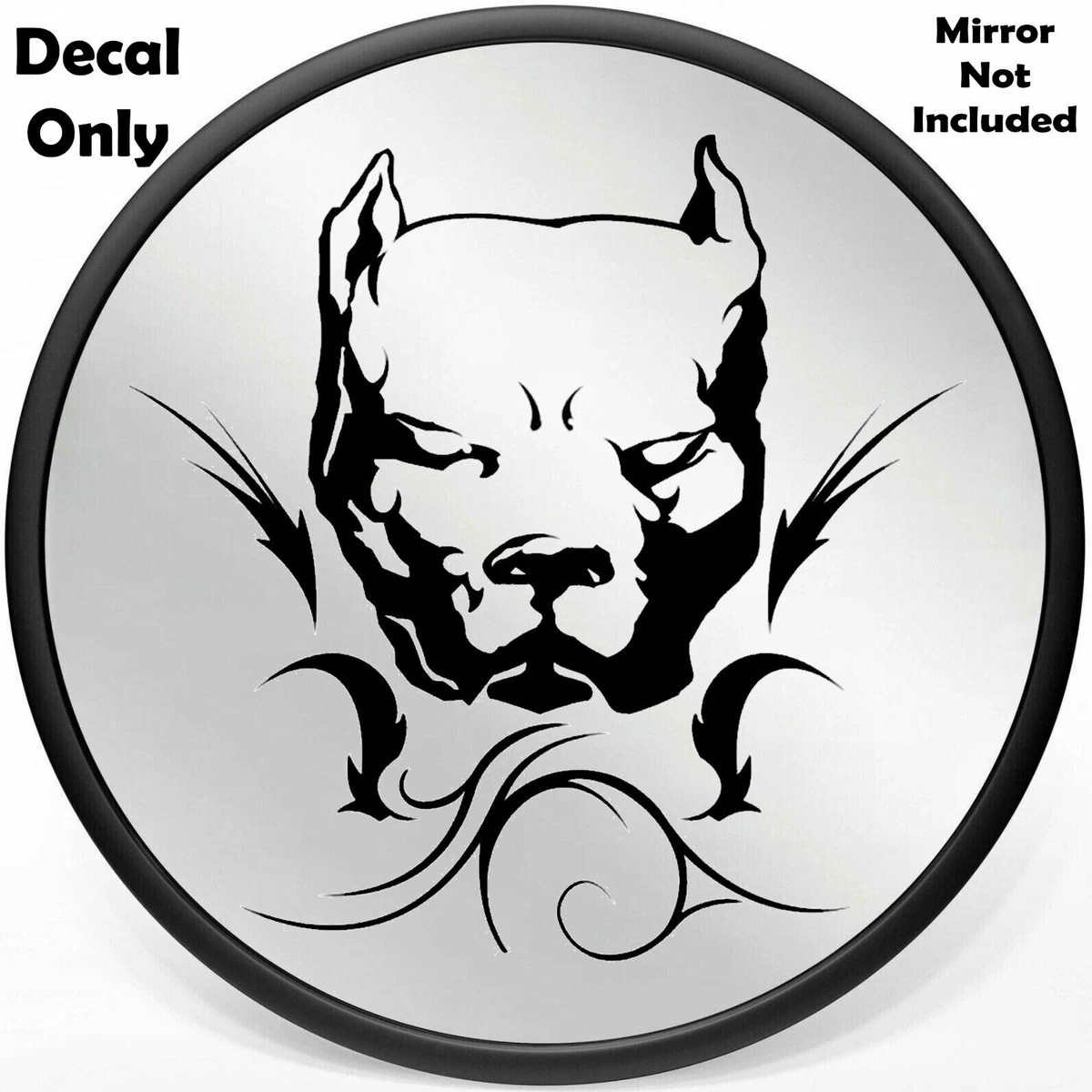Pit Bull Pitbull Dog Decal Sticker for Car Window Mirror Tribal Tattoo Art  C1089 | eBay