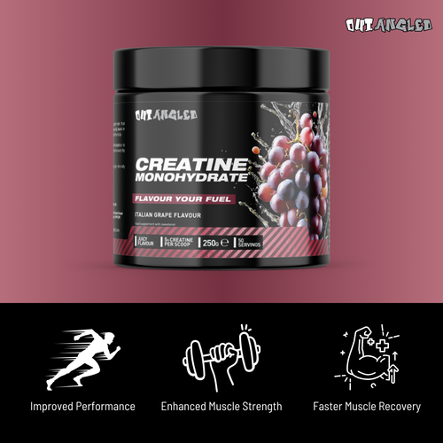 Out Angled Micronised Creatine Monohydrate Powder Fast Mixing for Strength - Picture 57 of 73