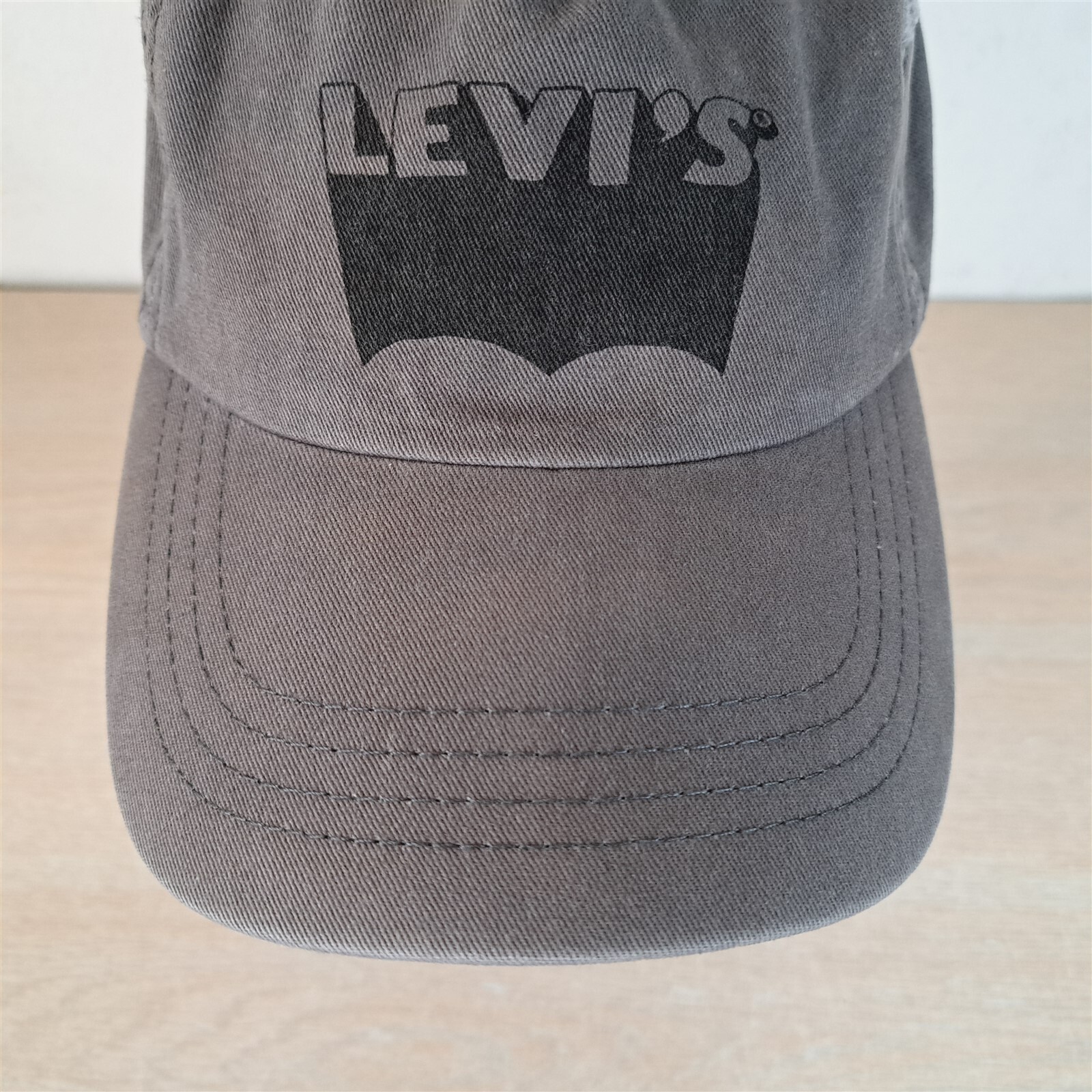 LEVI'S ADJUSTABLE SNAPBACK BASEBALL HAT/CAP, GRAY… - image 8