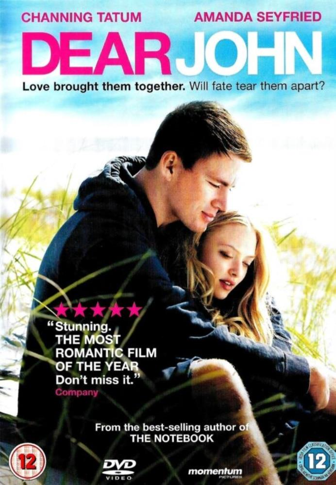 Dear John DVD (2010) FREE SHIPPING