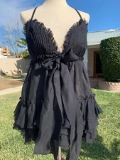 100% AuThEnTiC DOLCE & GABBANA silk ruffle camisole top - Brand New!