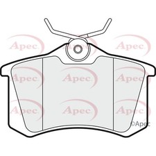 Brake Pads Set For VW Passat 3B6 2.8 4motion Rear Apec Red 1E0698451B 1E0698451C