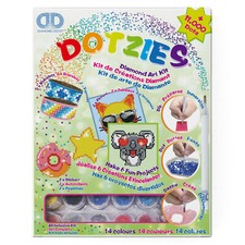 Diamond Dotz Dotzies: Diamond Art: 6 Project Kit Fun Projects