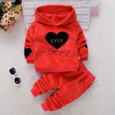 Baby Clothing Set Autumn Infant Girls Tracksuit Set Top denim Overall Pants Kids