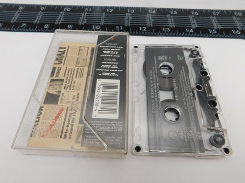 Guns N' Roses Cassette Lies Audio Tape M5G-24198 C12-2 - Picture 2 of 3