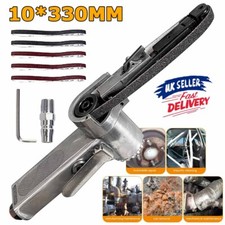 Air Belt Sander 10mm * 330mm Sanding Buffing Assorted Vehicle Pneumatic Handheld