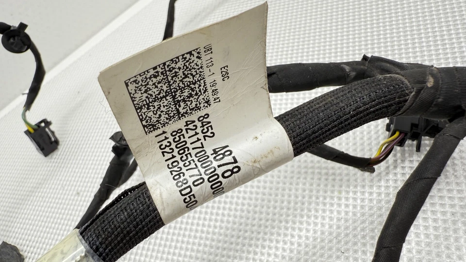 Chevrolet Silverado 1500 2019-2021 asiento delantero derecho cojín arnés de cableado OEM Foto 2 de 4
