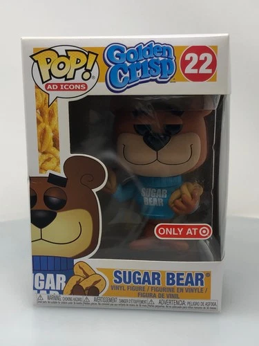 Funko POP! Ad Icons Cereals Sugar Bear #22 Target Exclusive Vinyl Figure DAMAGED