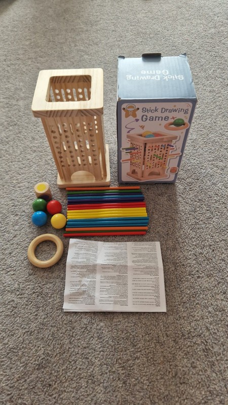Brand New 3in1 Stick Drawing Game - 3 different games in a box