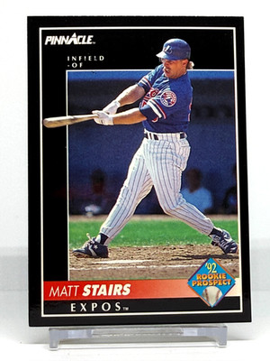Matt Stairs  1992 Pinnacle #583