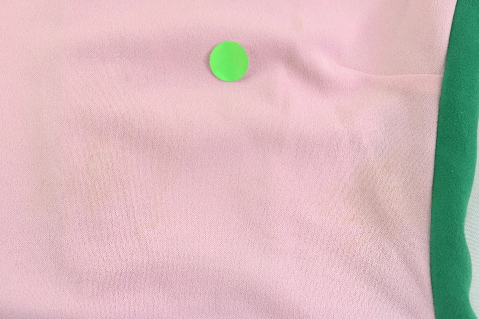 Vestido para mujer Kasper Ellen cuello redondo a rayas laterales (rosa/verde, X-pequeño) Foto 4 de 4