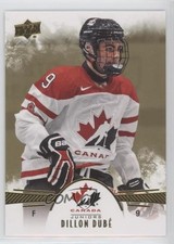 2016 Upper Deck Team Canada Juniors Men's Team Gold Dillon Dube #57 0nr3
