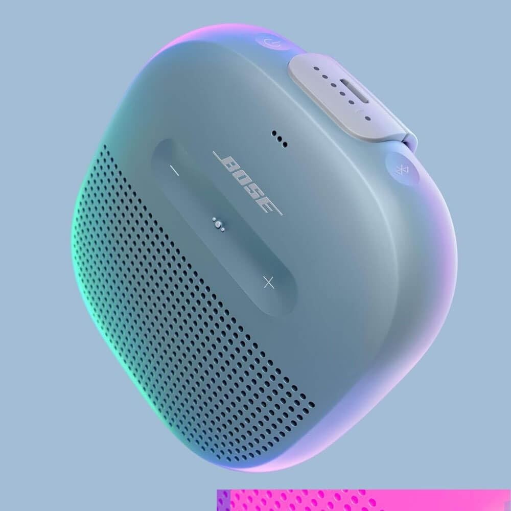 Parlante Bluetooth portátil Bose SoundLink Micro azul oscuro, imagen 2