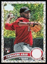 2011 Topps Platinum Diamond Anniversary Fernando Abad Rookie #491