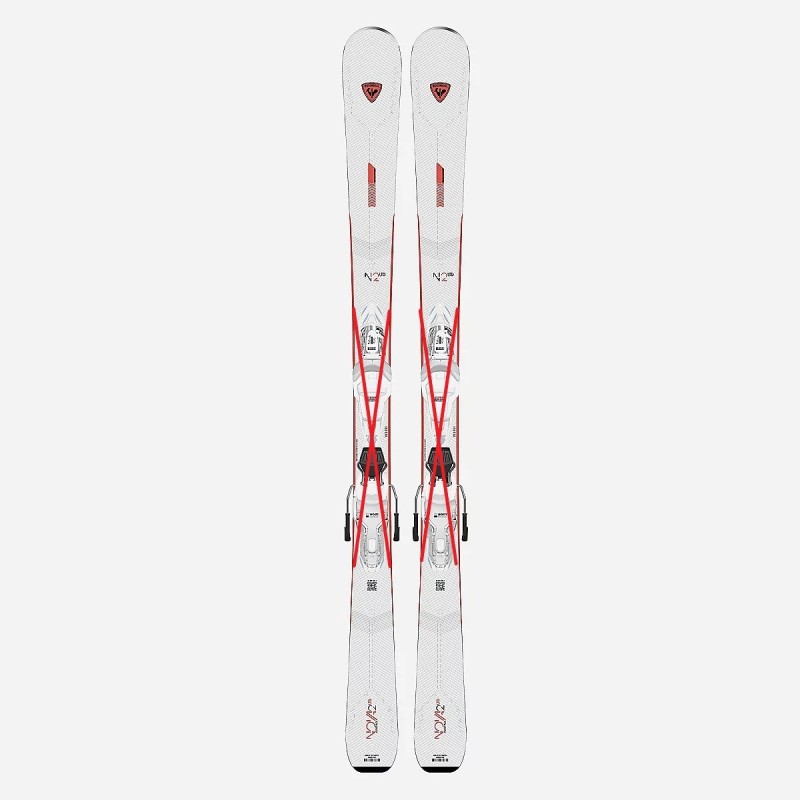 Skis Rossignol Nova 2 LTD 160cm sans fixations pour femme adepte de glisse All Mountain noir