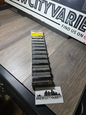 #ad Craftsman 9pc Metric Deep Socket Set 3 8quot; Drive 6 Point 34443 USA $39.99