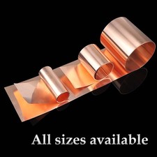 Copper Sheet 99 Cu 0.01/0.02/0.03/0.04/0.05/0.06/0.08 1mm Thick Metal Plate