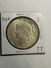 1928-S Peace Silver Dollar Choice AU Tougher Date