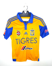 Adidas Tigres UANL Jersey Youth Kids Large 2015/2016 Home Liga MX Authentic