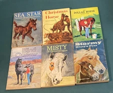 6 ~ Vintage Books ~ SBS Scholastic ~ HORSES THEME ~ Childrens Softcover Chapter
