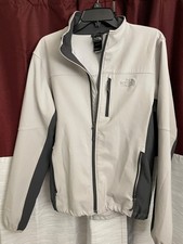 Light Gray/black s/p North Face Jacket Small Women.