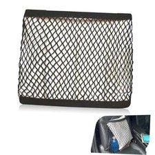 Car Seat Organizer Net, Versatile High Elastic Storage Net with Adjustable