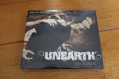 Unearth CD DVD The March Special Edition Metalcore Album Bonus Documentary