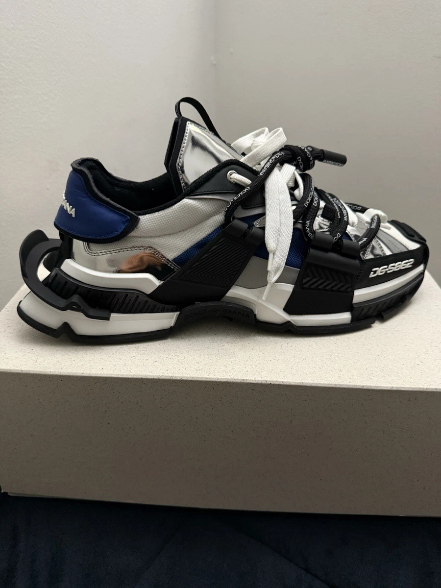 Dolce&Gabbana Leather Upper Blue Casual Shoes for Men for sale | eBay