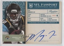2014 Panini Prestige NFL Passport Signatures Marqise Lee #6 Auto m5e